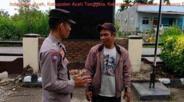 Polisi Bersama Masyarakat, Kapolsek Bukit Tusam Tingkatkan Patroli K2YD, Sampaikan Sosialisasi Bahaya Karhutla